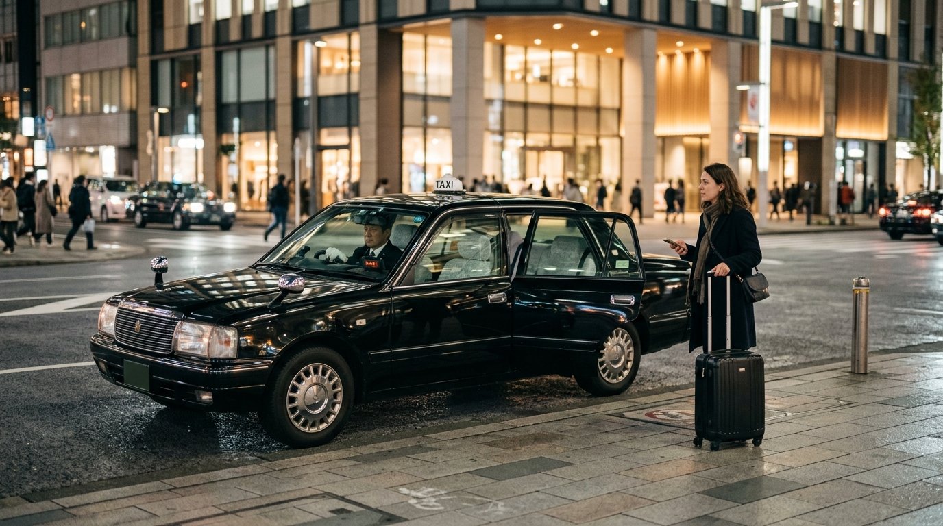 Taxis, Ride-Hailing Apps, and Late-Night Transport in Japan