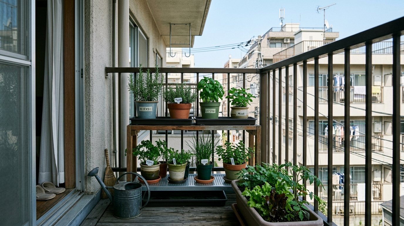 Japanese Balcony and Plant Herb Setup Guide: Everyday Green Corners for Apartments