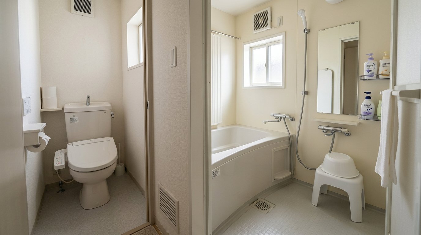 Japanese Bathroom and Toilet Setup Guide: Daily Routines and Practical Layouts