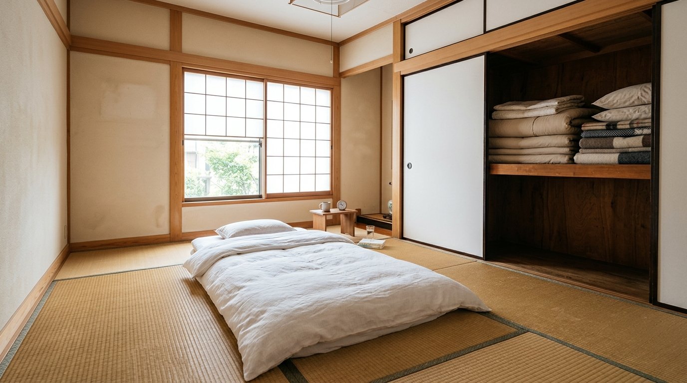 Japanese Bedding and Sleep Setup Guide: Futon, Mattress, and Everyday Storage