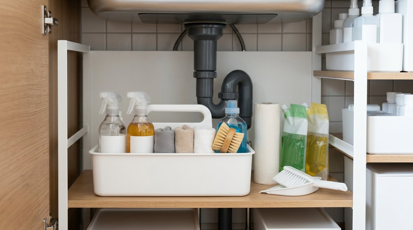 Japanese Cleaning Supply Storage Guide: Everyday Tools, Refills, and Reset Zones