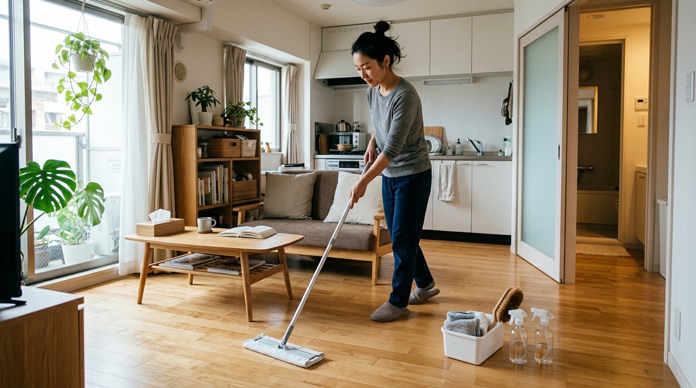 Japanese Home Cleaning Starter Guide: Practical Curation for Small Apartments