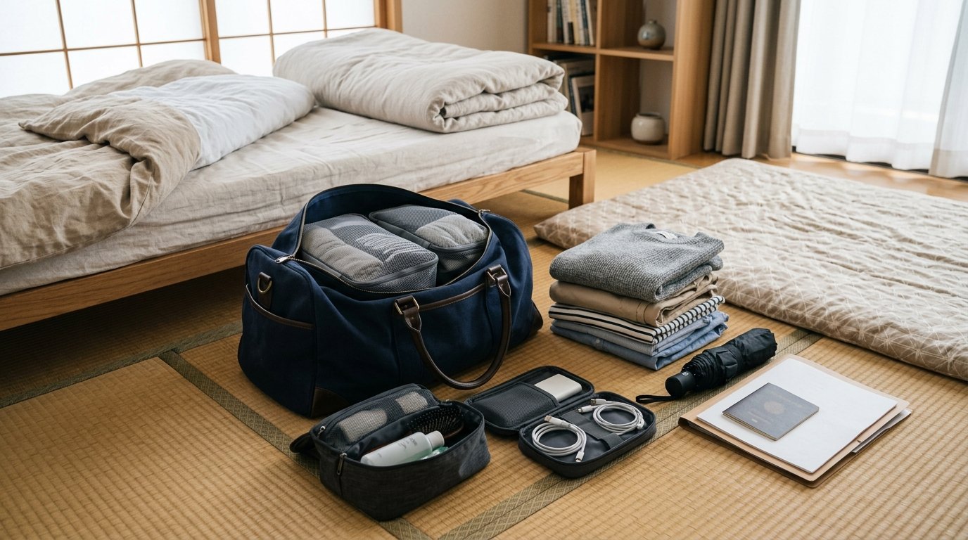 Japanese Travel Packing and Overnight Bag Setup Guide: Short Trips, Hotels, and Everyday Essentials